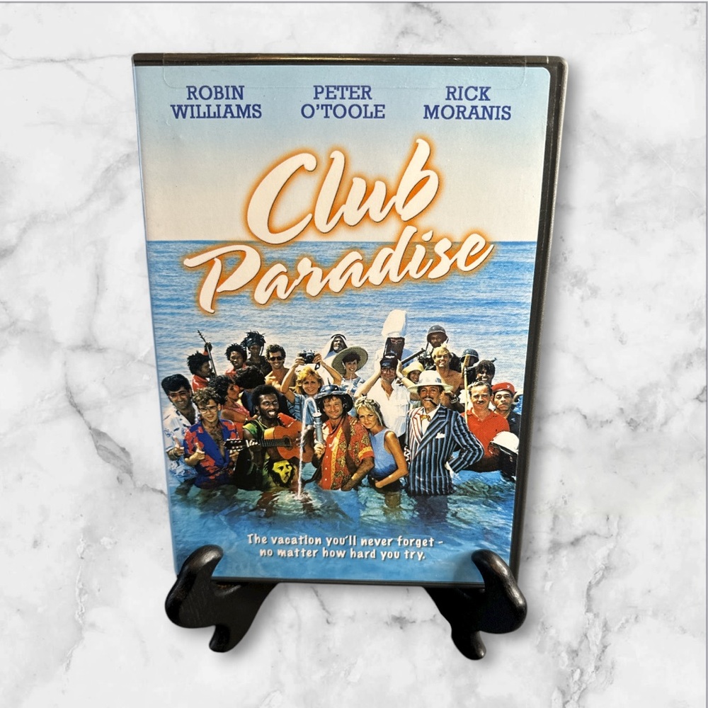 Club Paradise DVD rated PG 13 with special features Robin Williams